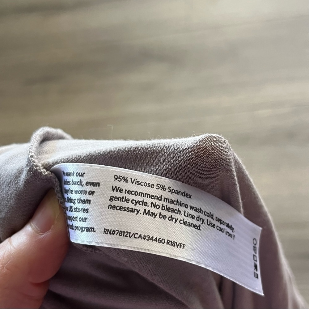 Eileen Fisher Womens Petite Grey Tank Top Size PS Small Petite Modal Blend - Picture 4 of 5